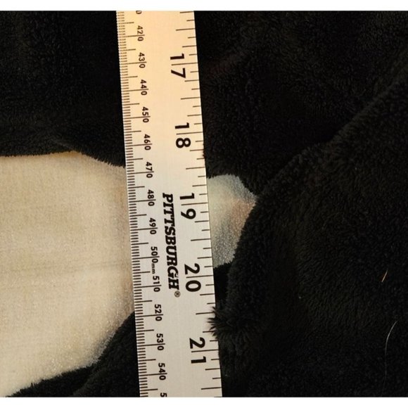 Avalanche Brown Fleece Jacket With Full-Zip Front Closure & Zippered Pockets For - Picture 4 of 8